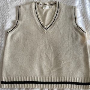 Native Daughters/American Threads Sweater Vest